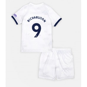 Tottenham Hotspur Richarlison Andrade #9 Replika Babytøj Hjemmebanesæt Børn 2023-24 Kortærmet (+ Korte bukser)